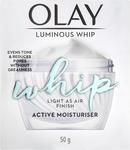 Olay Regenerist Luminous Whips Face Cream Moisturiser $11.16 + Delivery ($0 with Prime/ $39 Spend) @ Amazon AU