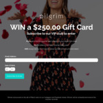 Win a $250 Voucher from Pilgrim Clothing