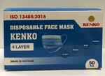 50pc Kenko Disposable 4 Layer Face Masks - $25 + Delivery (Free Pickup in VIC) @ Footscray Pharmacy