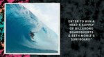 Win a $600 Billabong Voucher & Seth Moniz Surfboard from Billabong