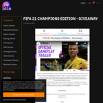 Win a Key of FIFA 21 Champions Edition (PC) Worth $50 from ALLYOUPLAY