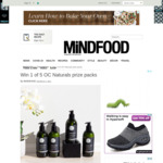 Win 1 of 5 OC Naturals Prize Packs from MiNDFOOD