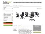 Herman Miller Aeron Chair $990 on Special at Living Edge until Stock Last or End of Jan