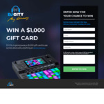 Win a $1,000 Gift Card from DJ City