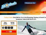 Only $39 for 1hr of Jet Boarding! Sydney & South Coast Locations! Value $100 SAVE 61%