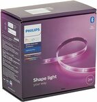 Philips Hue LightStrip Plus Dimmable LED Smart Light - Two Metre Base Kit $94.95 Delivered @ Amazon AU