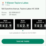 [VIC] Premium Unleaded 95 & 98 (Expired) Fuel $1.429/L @ 7-Eleven, Taylors Lakes 3038