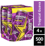 Rockstar Energy Drink 4 Pack 500ml $6.60 (Was $11) @ Coles / Woolworths