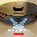 Win 1 of 5 Roborock Q7 Max Valued at $1099 RRP Each from Roborock Store