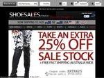 Womens Fashion Shoes & Boots - Extra 25% Off Sale Stock. + Free Shipping Australia Wide 