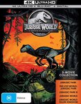 Jurassic Park/World 5-Movie Collection (4K Ultra HD + Blu-Ray + Digital) $58.45 Shipped @ Amazon AU