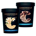 Peters Connoisseur Ice Cream Tub 1 Litre $6 (Half Price) + Delivery ($0 C&C/ in-Store/ $250 Order) @ Coles