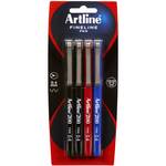 Artline 200 Pen Fine 0.4 Assorted 4-Pack $7.42 (Save $3.18) @ Woolworths