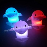 $2.99 2-Pack LED Night Light Dolphin Color Changing Lamp Free Shipping