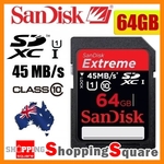 64GB SanDisk Extreme SDXC Card $79.95 Delivered