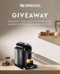 Win a Nespresso Coffee Maker Worth US$200 from The Bottle and Flask Company