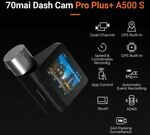 [eBay Plus] 70mai Dash Cam Pro Plus A500S 1944P (GPS, ADAS) $87.20 Delivered @ Southerntech-0906 eBay