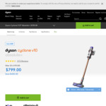 Dyson Cyclone V10 Absolute+ Vacuum Cleaner $799 Delivered @ Dyson