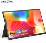 Arzopa 15.6" FHD IPS Portable Monitor US$77.41 (~A$115.37) Delivered @ Factory Direct Collected Store AliExpress
