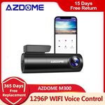 AZDOME M300 1296p WiFI Dash Camera w/ Capacitor US$18.69 (~A$28.11) Delivered @ Azdome Official Store AliExpress