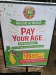 [NSW, VIC, WA, SA, QLD] Kids Pay Their Age for February Weekdays Pass @ Crocs Playcentre (Membership Required)