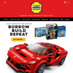 $20 off First Month Subscription to LEGO Toy Library + Delivery @ Brick Borrow (Borrow, Play & Return LEGO Sets)