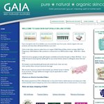 20% OFF Organic Skincare from GAIA Skin Naturals