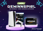 Win a PS5 Bundle and a €500 Amazon Gift Card from Streamboost