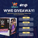 Win a 2023 Panini WWE Revolution Hobby Box from Drip for Days