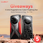 Win 1 of 5 Cubot KingKong Star Phones from Cubot