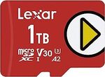 Lexar Play 1TB microSDXC V30 UHS-I Memory Card $107.95 Delivered @ Amazon US via AU