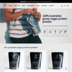 15% off Pure Plant Protein Powders (e.g. 750g Bag $41.65) + $11 Shipping ($0 over $59 Spend) @ Pure Plant Protein