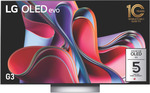 LG 55" G3 4K OLED EVO Smart TV $2796 + Delivery ($0 C&C/In-Store) @ The Good Guys