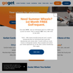 GoGet Carshare: Joining Fee ($25) & First Month Membership ($30) Waived on The GoFrequent Plan