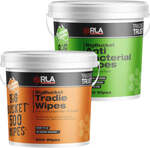 RLA Polymers Big Bucket Anti-Bacterial Wipes or Tradie Wipes (500 Wipes) $35 Delivered (RRP $92.82) @ South East Clearance