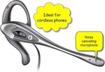Plantronics M220C Cordless Phone Headset - $33 Inc GST and Delivery