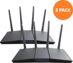 ASUS RT-AX1800S AiMesh Wi-Fi 6 Router, 2-Pack $158, 3-Pack $237 (RRP $299) + Delivery / $0 C&C @ JW Computers