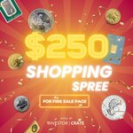 Win a US$250 Discount Code for Use on The Fire Sale of Investor Crate - June 2024