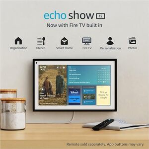 Echo Show 15 $309, with Remote $363 Delivered @ Amazon AU | Echo Show 15 $289 (In-Store Only) @ Officeworks