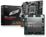 AMD Ryzen 5 7500F CPU + MSI PRO A620M-E mATX Motherboard $356 + Delivery + Surcharge @ Shopping Express