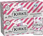 Kirks Sugar Free Creamy Soda, Lemonade, Lemon Squash 20x 375ml $14.50 ($13.05 S&S) + Del ($0 with Prime/ $59 Spend) @ Amazon AU