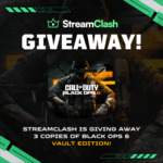 Win 1 of 3 Copies of Black Ops 6 Vault Edition from StreamClash