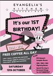 [VIC] Free Coffee Saturday (12/10) @ Evangelia's Kitchen (Camberwell)