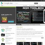 ROM Toolbox Pro for Android on Google Play 60% off - $2.83 Limited Time