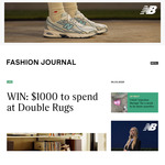 Win a $1,000 Double Rugs Voucher from Fashion Journal