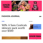 Win a Sans Ceuticals Skincare Pack Worth $500 from Fashion Journal