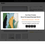 3D Textured Wall Art “White Harmony” or “Geometric Elegance” $99 (70% off, Was $329) + Delivery ($0 with $99 Order) @ Veeart
