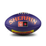 Sherrin Leather AFLW Replica Training Ball (Purple Colour Only, Size 3/4) $26.99 + $9.99 Delivery ($0 VIC C&C) @ Sherrin