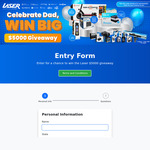Win a $5000 Prize Pack from Laser Corporation