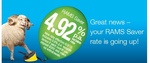 RAMS Online Savings Account Increases to 4.92%
